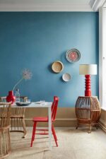 Blue Verditer 104, Stone Dark Warm 36, Loft White 222