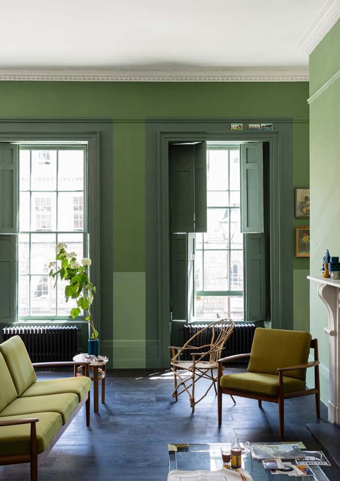 Calke Green 34EEM Breakfast Room Green 81EEM Green Smoke 47EEG