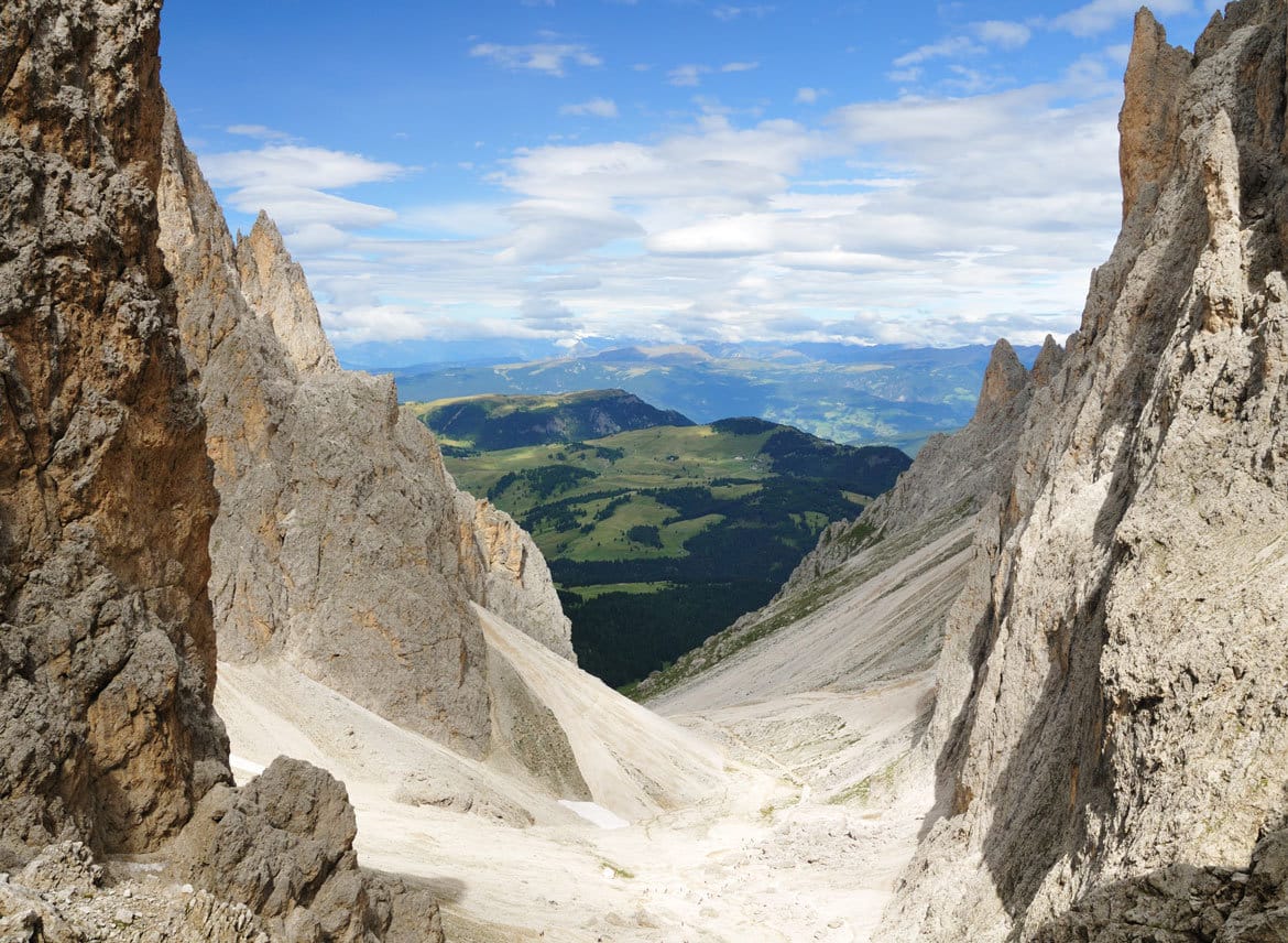 Die Dolomiten: Geburtsort puren Kalks