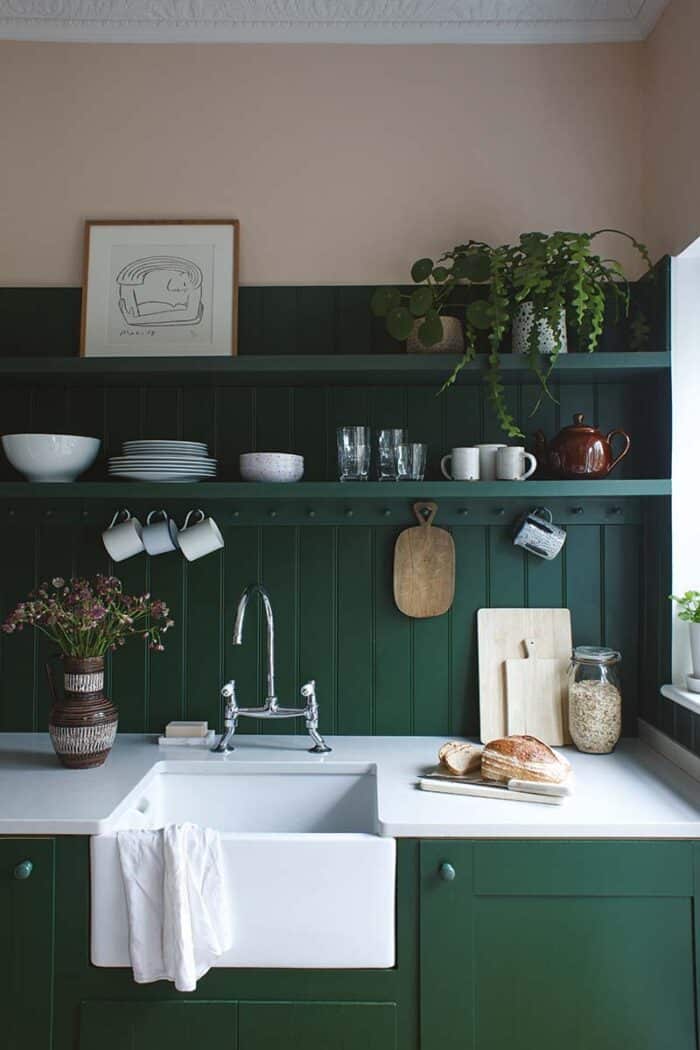Duck Green W55 Pink Ground 202