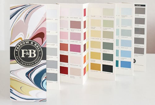 Die Farbkarten Zum Bestellen Paint And Brush