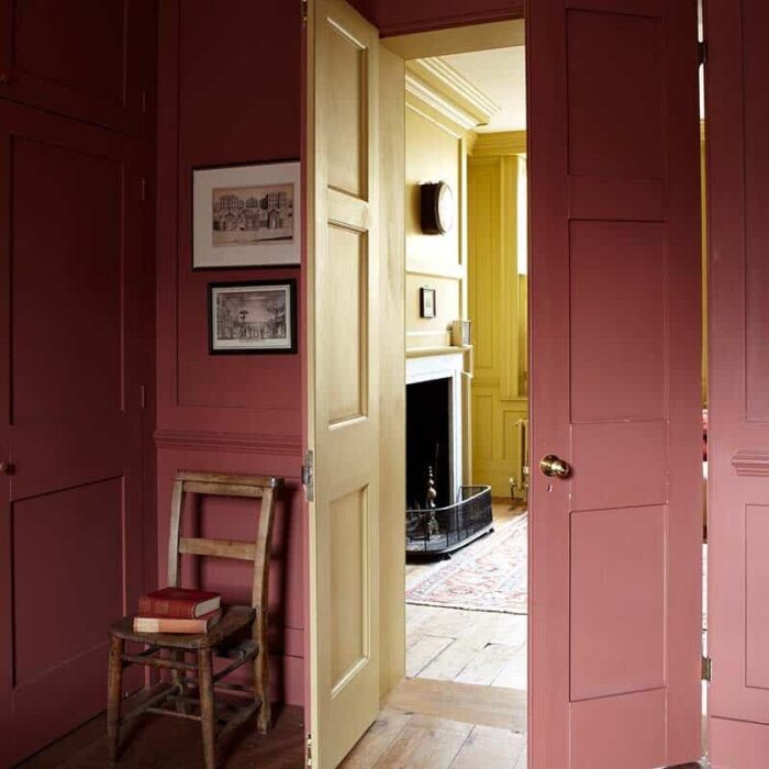 Farrow And Ball Archive Collection Book Room Red 50 Paint And Brush