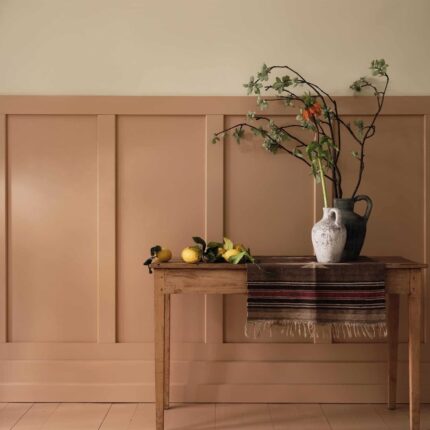 Pointing, New White und Faded Terracotta