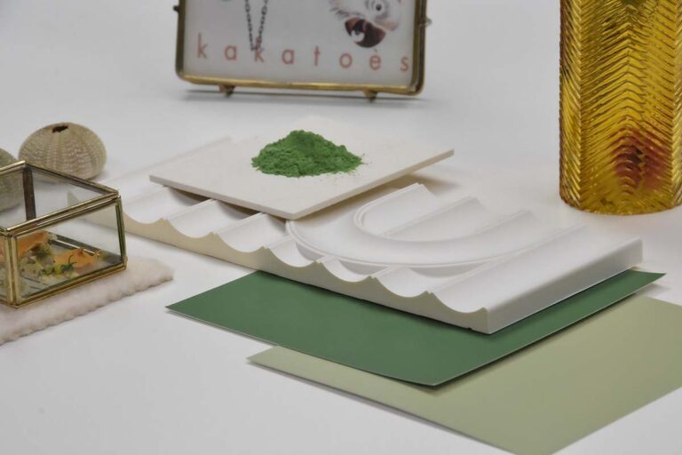 Von der Idee zur Umsetzung: Material, Struktur und Farbe perfekt aufeinander abgestimmt.